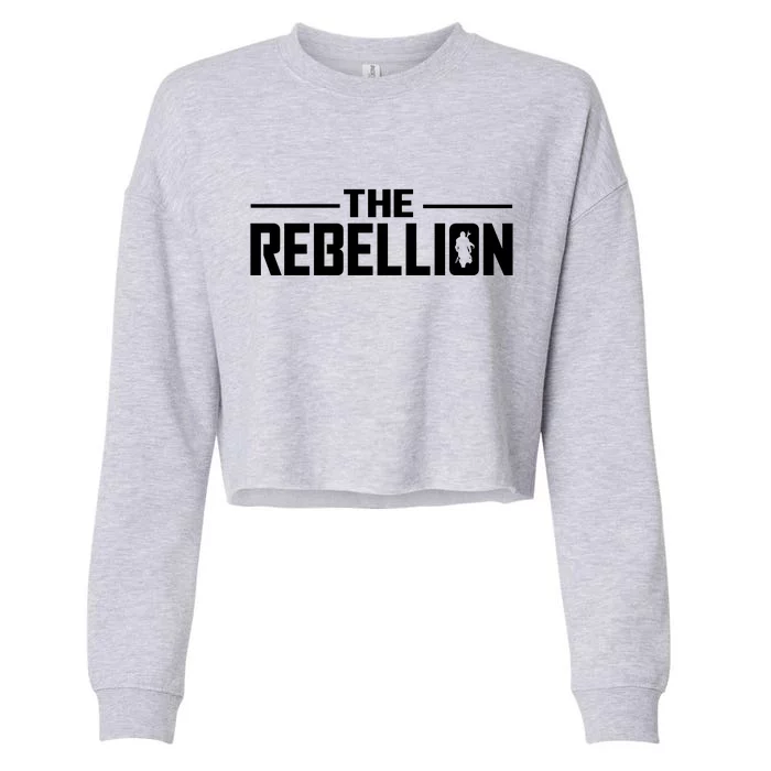 The Rebellion Cropped Pullover Crew