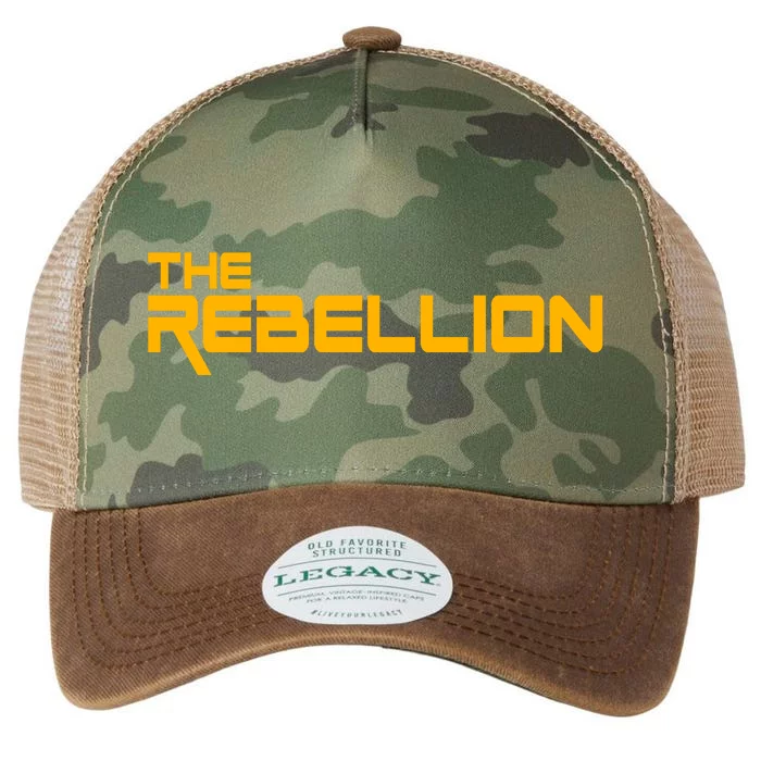 The Rebellion Logo Legacy Tie Dye Trucker Hat