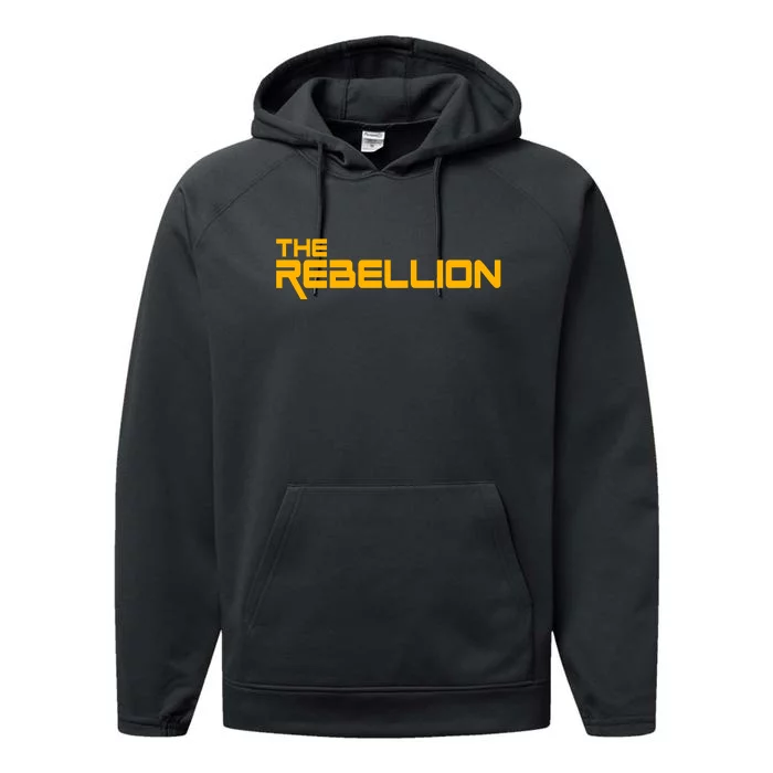 The Rebellion Logo Performance Fleece Hoodie