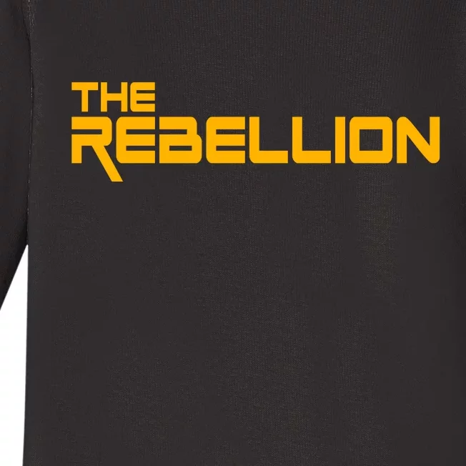 The Rebellion Logo Baby Long Sleeve Bodysuit