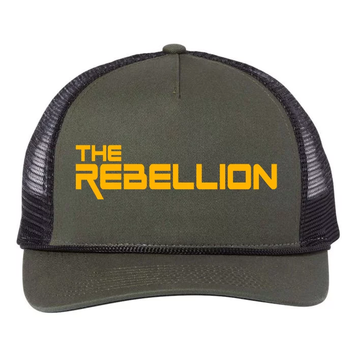 The Rebellion Logo Retro Rope Trucker Hat Cap