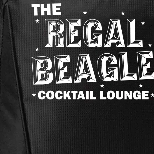 The Regal Beagle Cocktail Lounge City Backpack