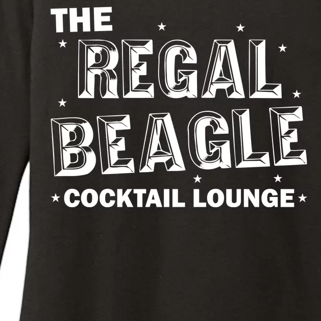 The Regal Beagle Cocktail Lounge Womens CVC Long Sleeve Shirt