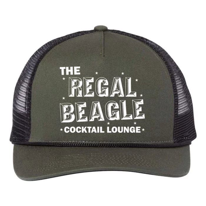 The Regal Beagle Cocktail Lounge Retro Rope Trucker Hat Cap