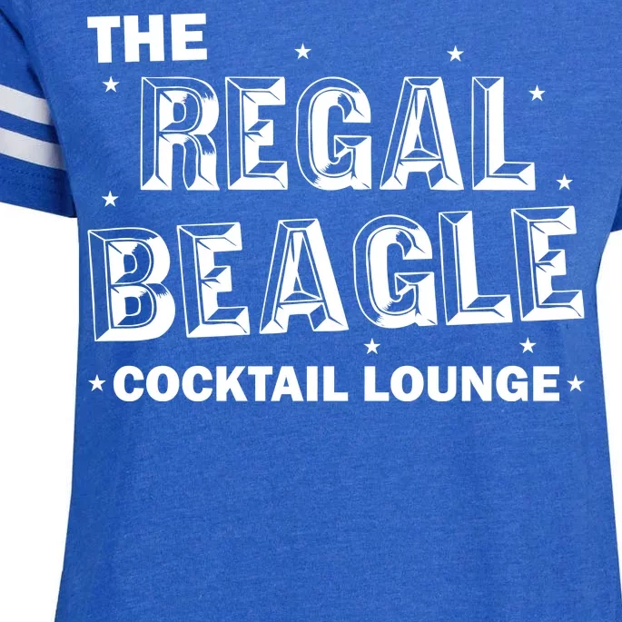 The Regal Beagle Cocktail Lounge Enza Ladies Jersey Football T-Shirt