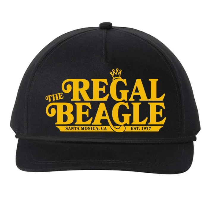 The Regal Beagle Santa Monica Ca Est 1977 Logo Snapback Five-Panel Rope Hat