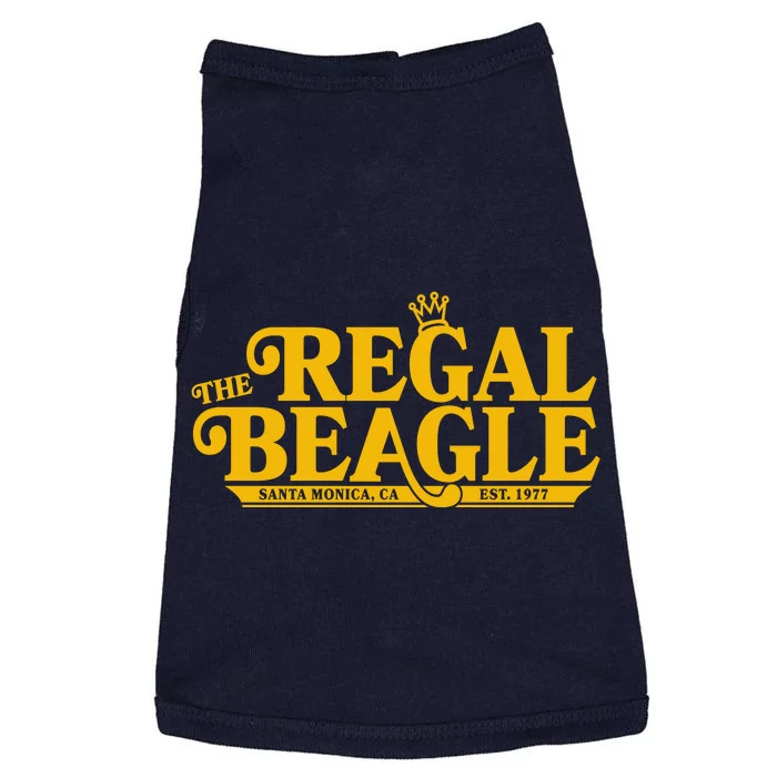 The Regal Beagle Santa Monica Ca Est 1977 Logo Doggie Tank