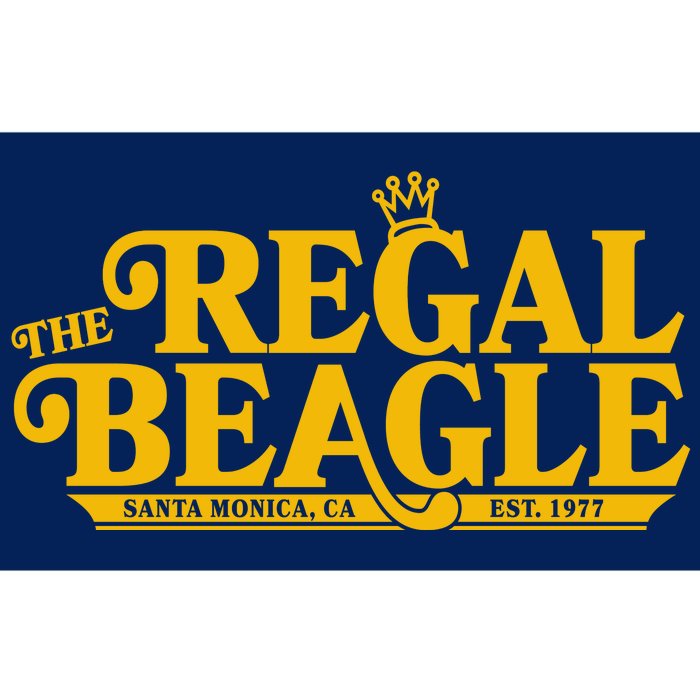 The Regal Beagle Santa Monica Ca Est 1977 Logo Bumper Sticker