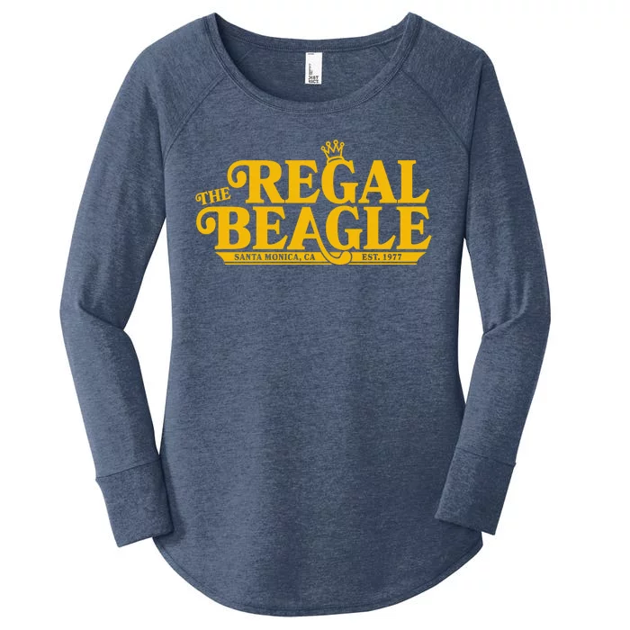 The Regal Beagle Santa Monica Ca Est 1977 Logo Women’s Perfect Tri Tunic Long Sleeve Shirt