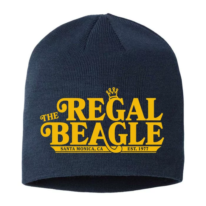 The Regal Beagle Santa Monica Ca Est 1977 Logo 8 1/2in Sustainable Knit Beanie