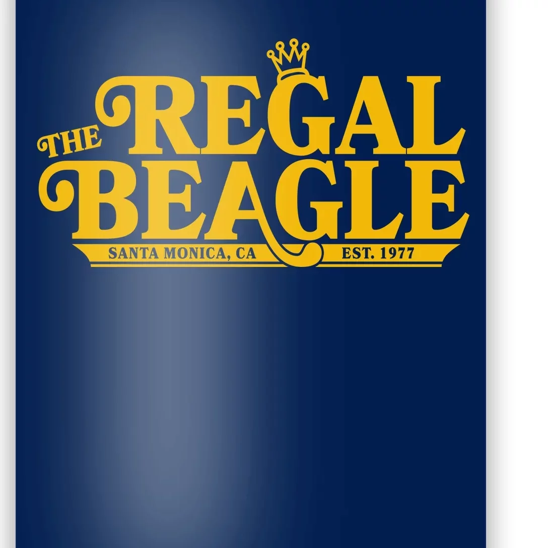 The Regal Beagle Santa Monica Ca Est 1977 Logo Poster