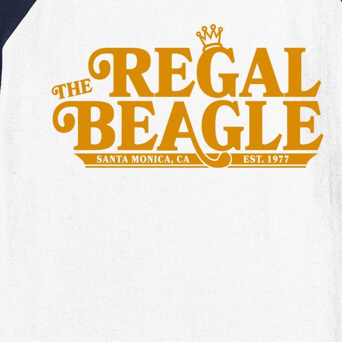 The Regal Beagle Santa Monica Ca Est 1977 Logo Baseball Sleeve Shirt