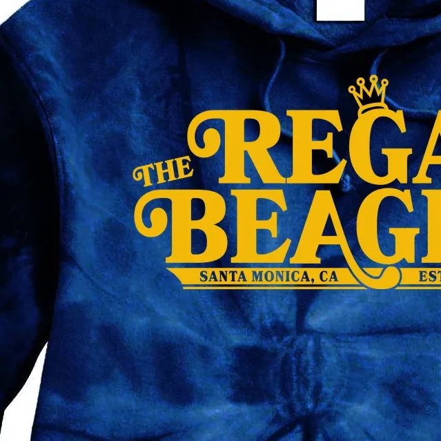 The Regal Beagle Santa Monica Ca Est 1977 Logo Tie Dye Hoodie