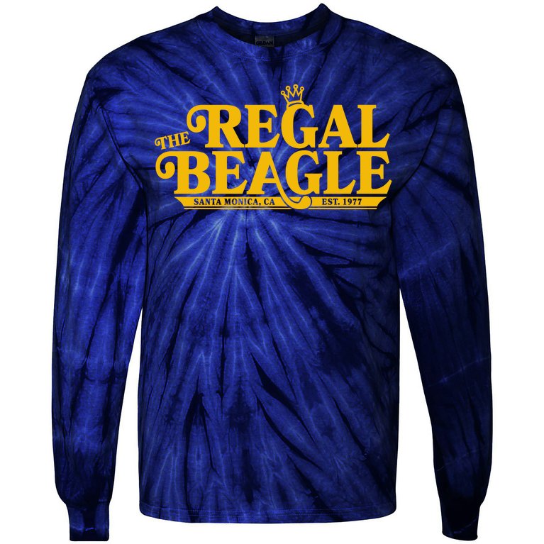 The Regal Beagle Santa Monica Ca Est 1977 Logo Tie-Dye Long Sleeve Shirt