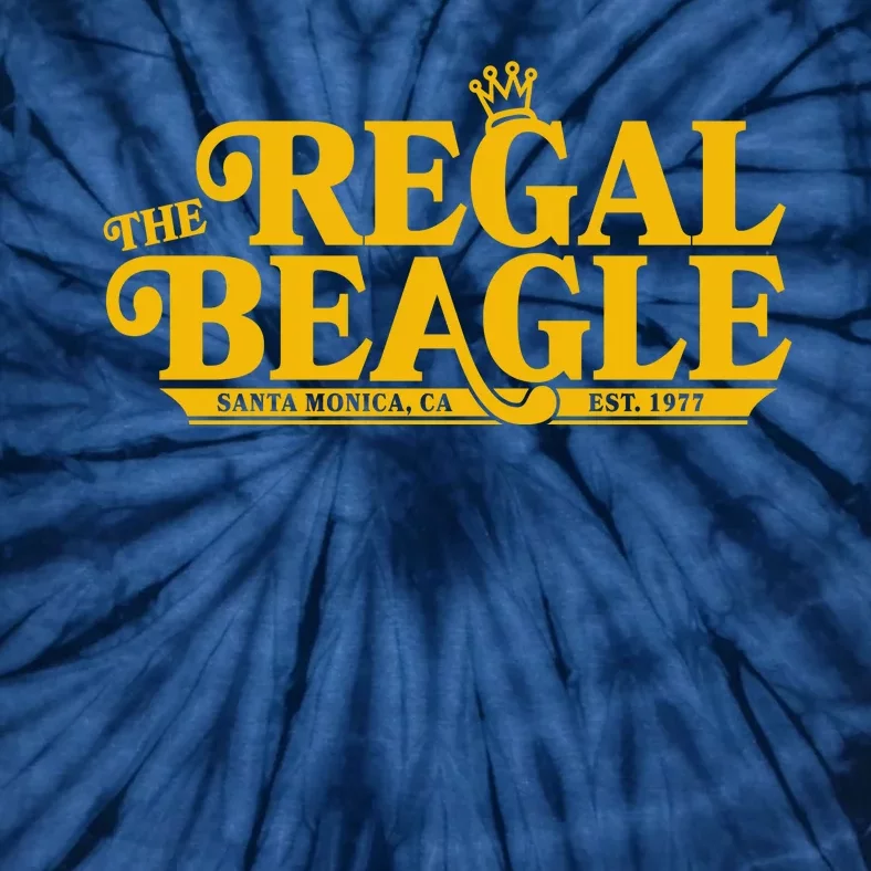 The Regal Beagle Santa Monica Ca Est 1977 Logo Tie-Dye T-Shirt