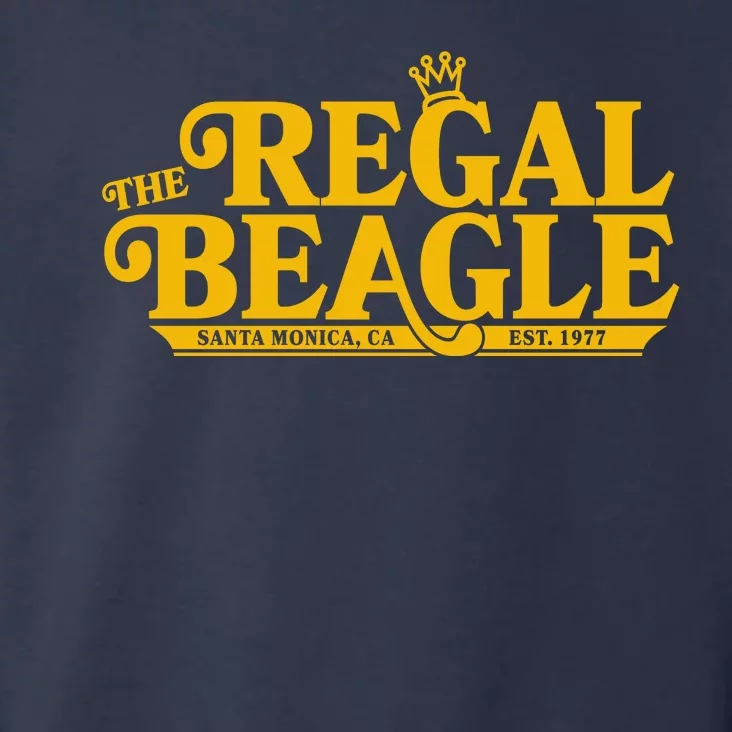 The Regal Beagle Santa Monica Ca Est 1977 Logo Toddler Hoodie