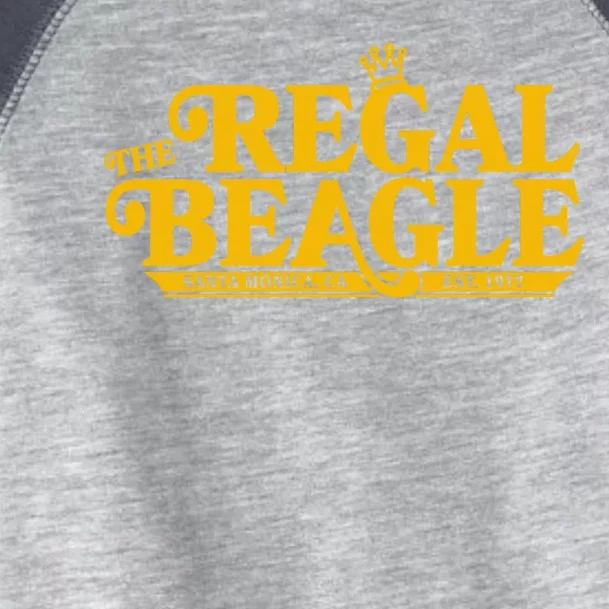 The Regal Beagle Santa Monica Ca Est 1977 Logo Toddler Fine Jersey T-Shirt