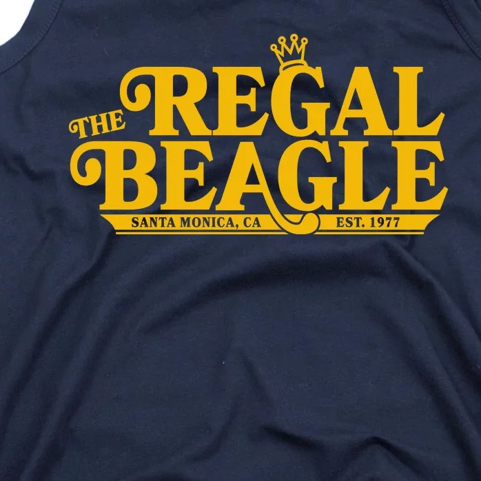 The Regal Beagle Santa Monica Ca Est 1977 Logo Tank Top