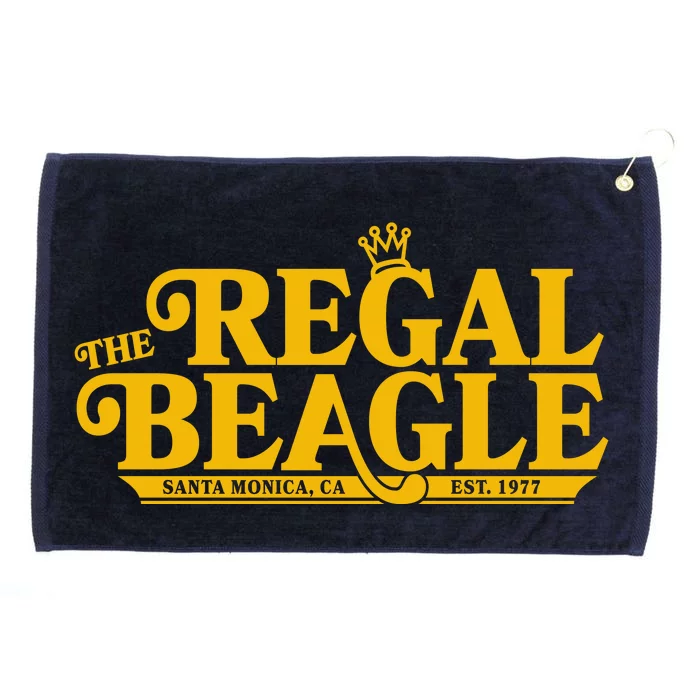 The Regal Beagle Santa Monica Ca Est 1977 Logo Grommeted Golf Towel