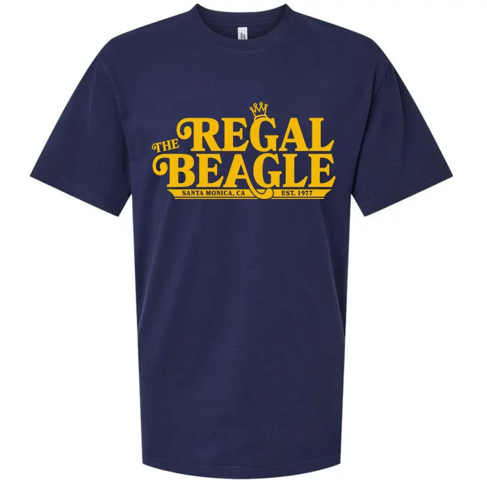 The Regal Beagle Santa Monica Ca Est 1977 Logo Sueded Cloud Jersey T-Shirt