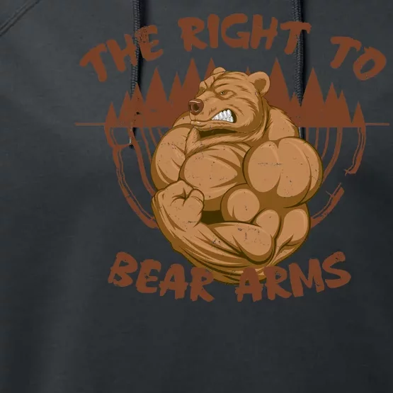 The Right To Bear Arms Performance Fleece Hoodie