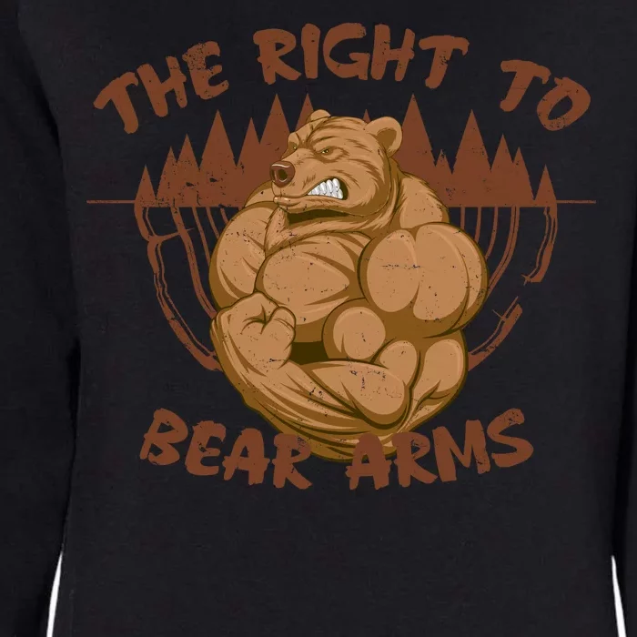 The Right To Bear Arms Womens California Wash Sweatshirt