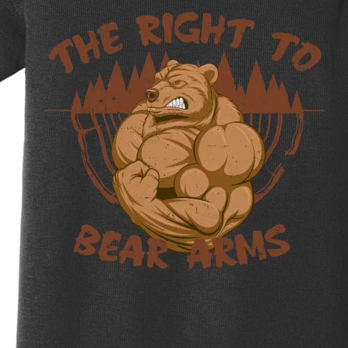 The Right To Bear Arms Baby Bodysuit