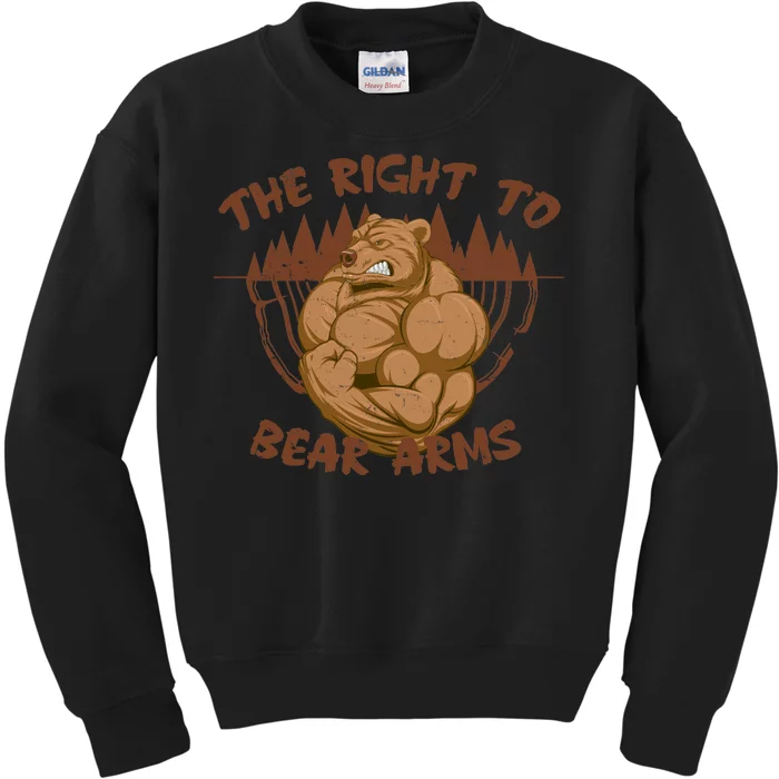 The Right To Bear Arms Kids Sweatshirt