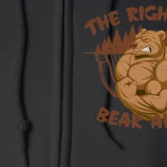 The Right To Bear Arms Full Zip Hoodie