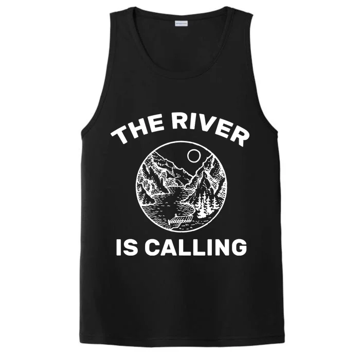 The River Is Calling Performance Tank