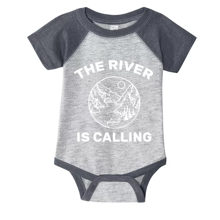 The River Is Calling Infant Baby Jersey Bodysuit