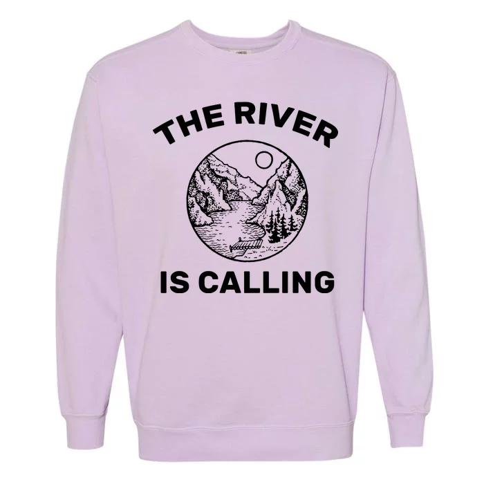 The River Is Calling Garment-Dyed Sweatshirt