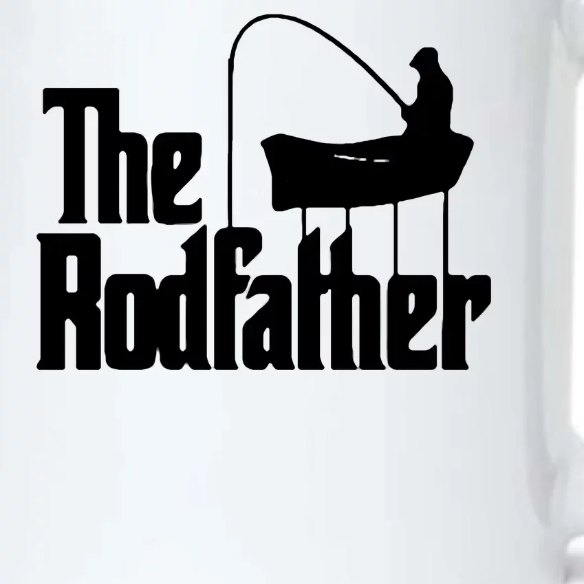 The Rod Father Funny Fishing Dad Black Color Changing Mug