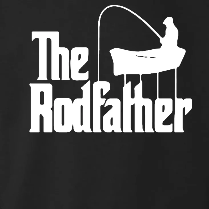 The Rod Father Funny Fishing Dad Toddler Hoodie