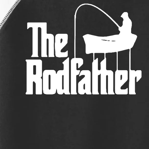 The Rod Father Funny Fishing Dad Toddler Fine Jersey T-Shirt