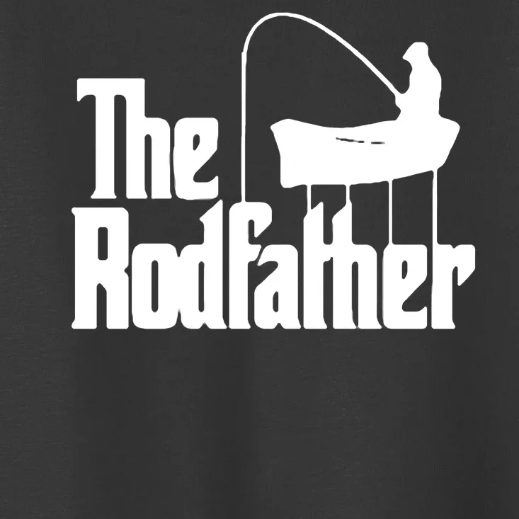 The Rod Father Funny Fishing Dad Toddler T-Shirt