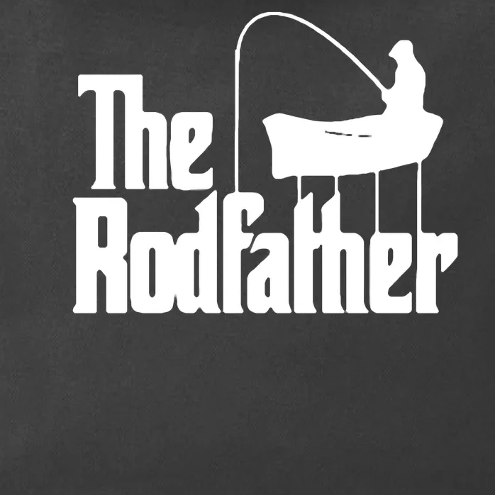 The Rod Father Funny Fishing Dad Zip Tote Bag