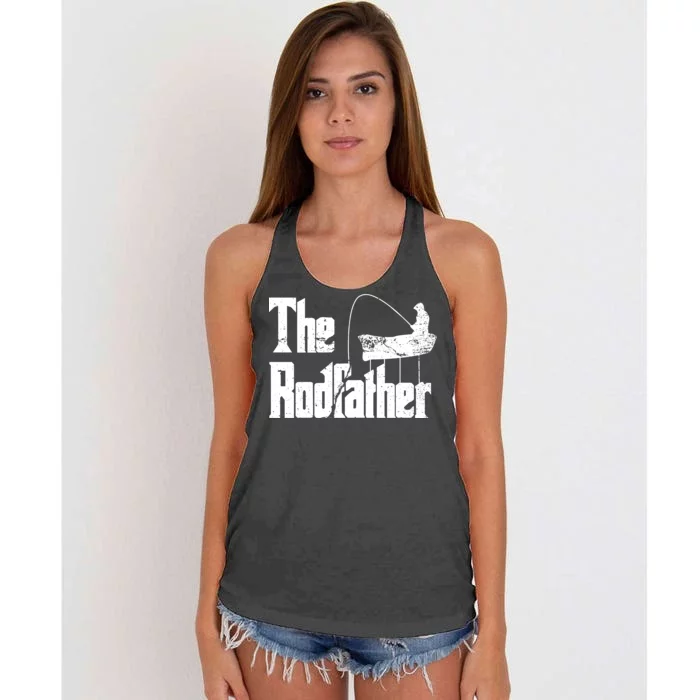 The Rodfather Women's Knotted Racerback Tank