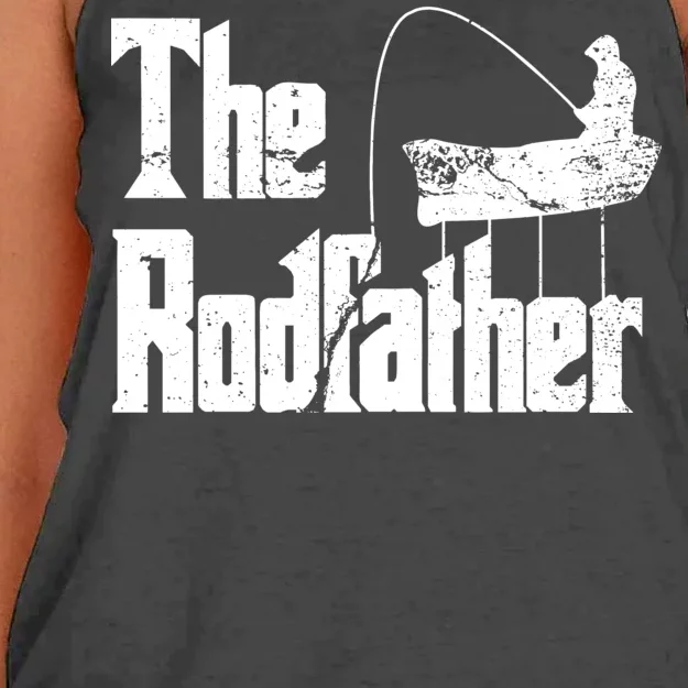 The Rodfather Women's Knotted Racerback Tank