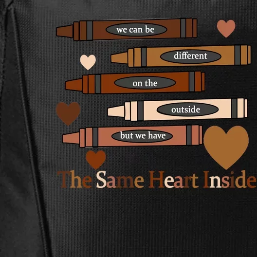 The Same Heart Inside City Backpack