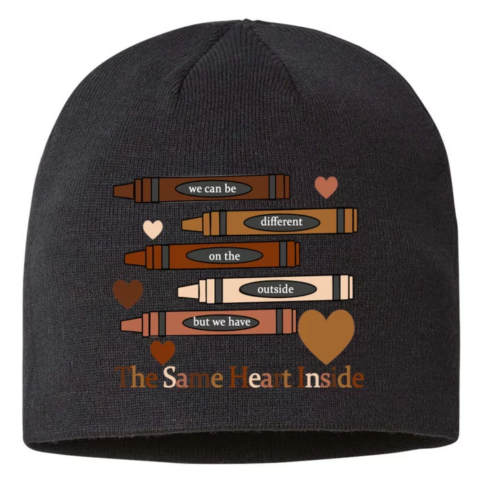 The Same Heart Inside 8 1/2in Sustainable Knit Beanie