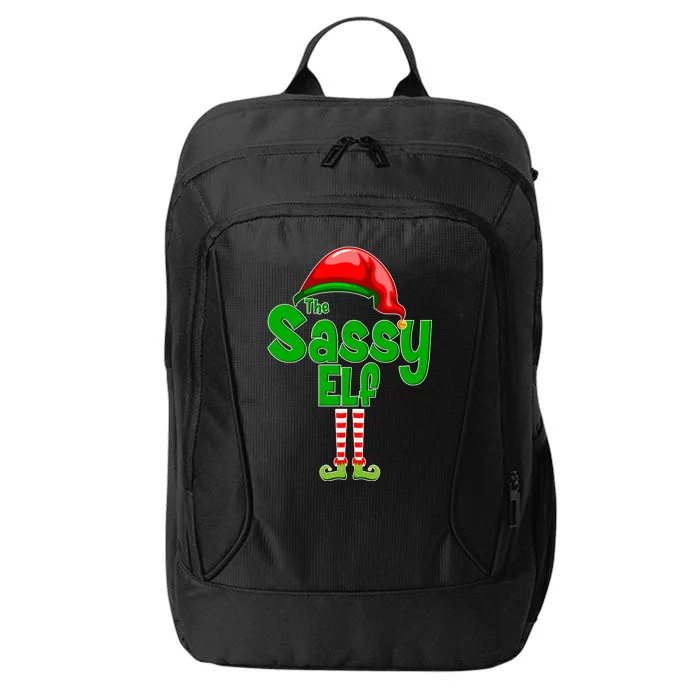 The Sassy Elf Christmas City Backpack