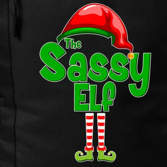 The Sassy Elf Christmas Daily Commute Backpack