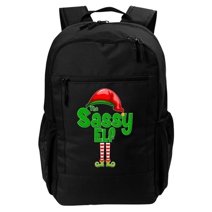 The Sassy Elf Christmas Daily Commute Backpack