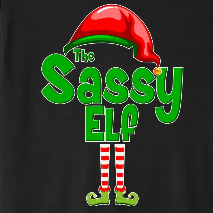 The Sassy Elf Christmas ChromaSoft Performance T-Shirt