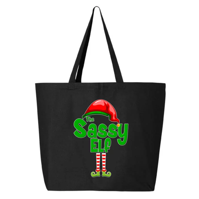 The Sassy Elf Christmas 25L Jumbo Tote