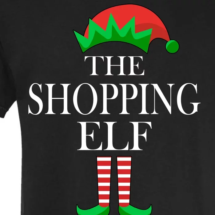 The Shopping Elf Family Matching Christmas Garment-Dyed Heavyweight T-Shirt