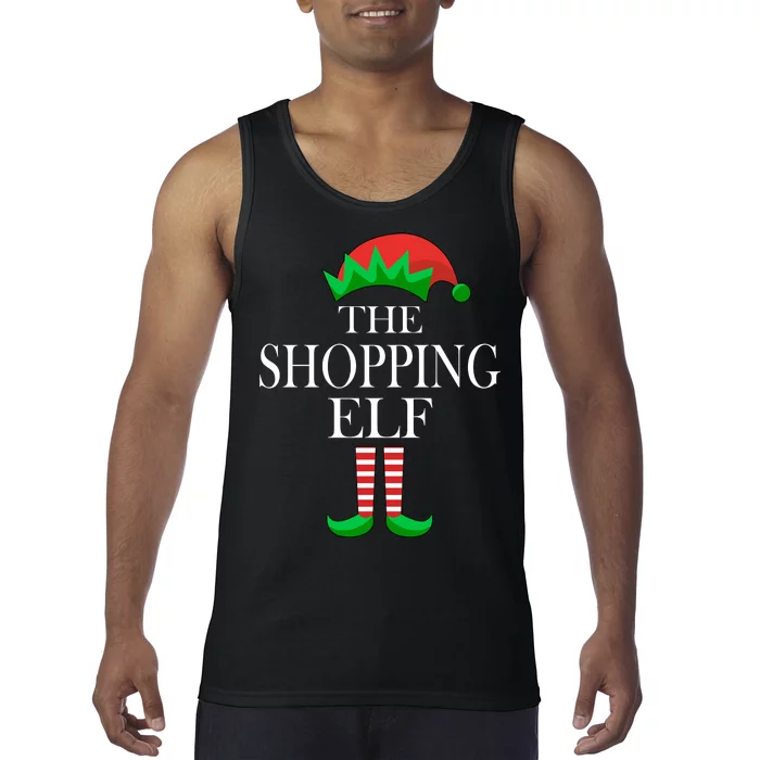 The Shopping Elf Family Matching Christmas Tank Top