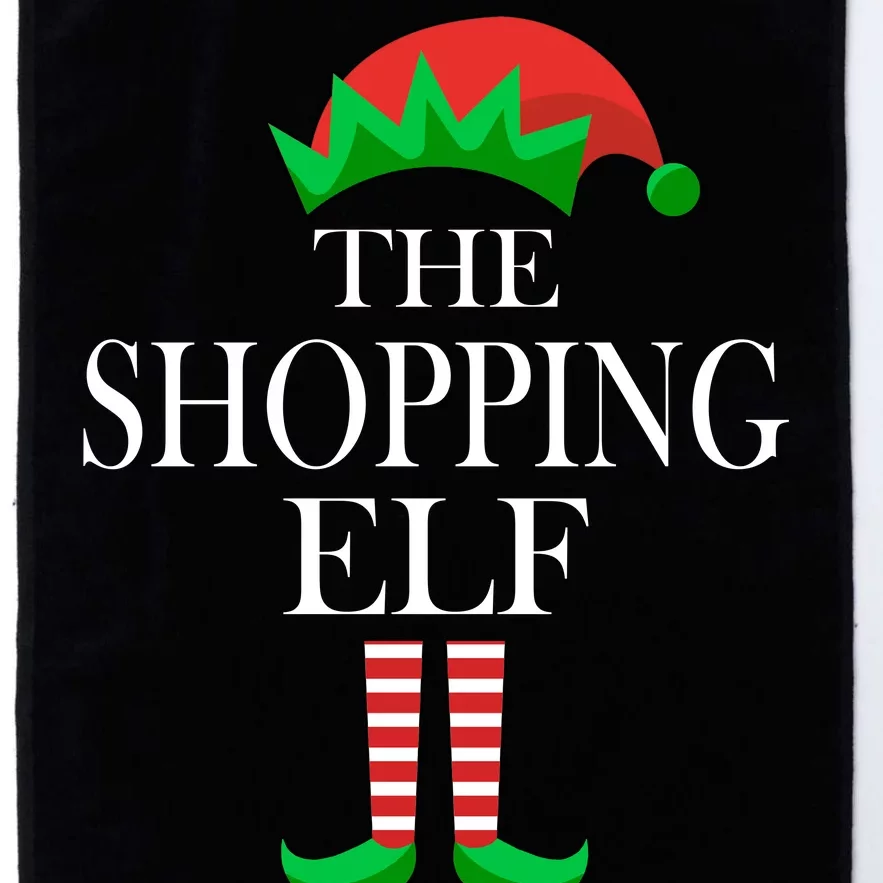 The Shopping Elf Family Matching Christmas Platinum Collection Golf Towel