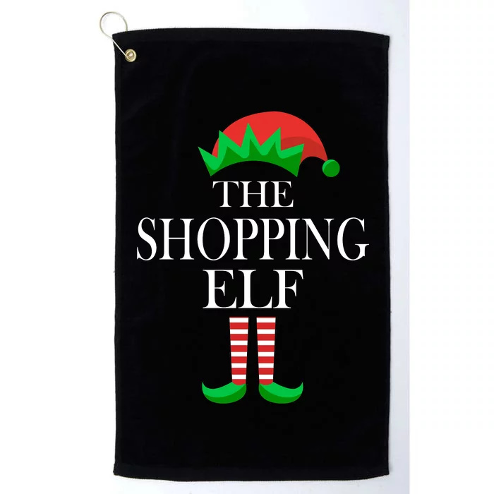 The Shopping Elf Family Matching Christmas Platinum Collection Golf Towel